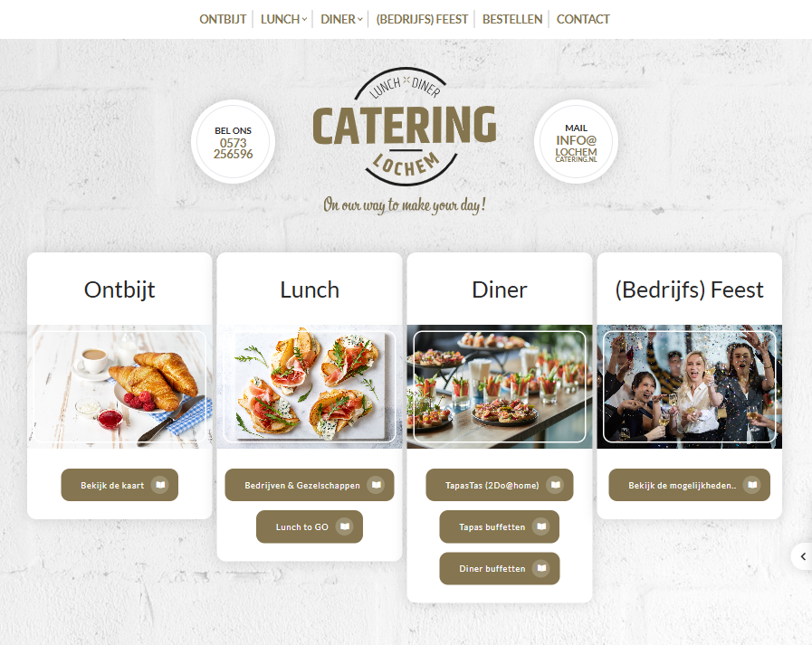 Lochem catering website