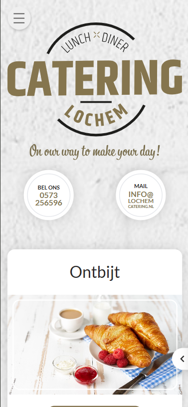 Lochem catering website