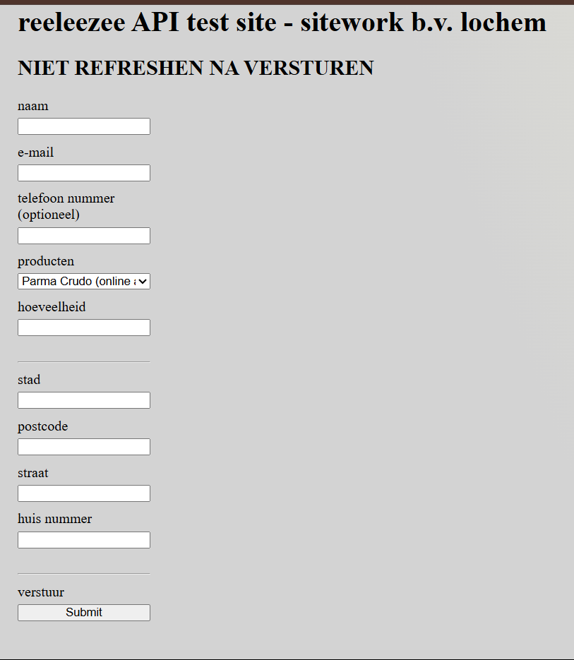 Reeleezee API‑SDK in PHP
